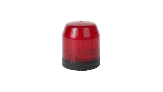 Rockwell, allen, bradley, allen-bradly, ethernet, ethernet-ip, ethernet/ip, CIP, industrial, OLC, communication, controller,856T-BRB4,Allen Bradley 856T Series Red Rotating Effect Beacon Tower, 24 V ac/dc, LED Bulb, IP66, IP67, Black Housing