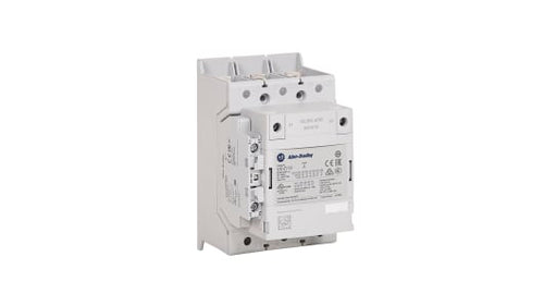Rockwell, allen, bradley, allen-bradly, ethernet, ethernet-ip, ethernet/ip, CIP, industrial, OLC, communication, controller,100-E116KJ11,Allen Bradley 100-E Contactor, 24 ? 60 V dc Coil, 3 Pole, 116 A, 55 kW, 1NO + 1NC