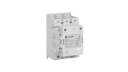 Rockwell, allen, bradley, allen-bradly, ethernet, ethernet-ip, ethernet/ip, CIP, industrial, OLC, communication, controller,100-E116KJ11,Allen Bradley 100-E Contactor, 24 ? 60 V dc Coil, 3 Pole, 116 A, 55 kW, 1NO + 1NC