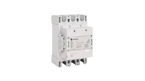Rockwell, allen, bradley, allen-bradly, ethernet, ethernet-ip, ethernet/ip, CIP, industrial, OLC, communication, controller,100-E305KD11,Allen Bradley 100-E Contactor, 100 ? 250 V dc Coil, 3 Pole, 305 A, 160 kW, 1NO + 1NC