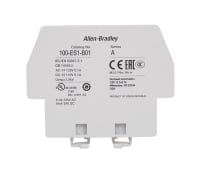 Rockwell, allen, bradley, allen-bradly, ethernet, ethernet-ip, ethernet/ip, CIP, industrial, OLC, communication, controller,100-ES1-11,Allen Bradley Auxiliary Contact - 1NO + 1NC, 2 Contact, Side Mount