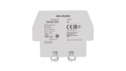 Rockwell, allen, bradley, allen-bradly, ethernet, ethernet-ip, ethernet/ip, CIP, industrial, OLC, communication, controller,100-ES2-11,Allen Bradley Auxiliary Contact -