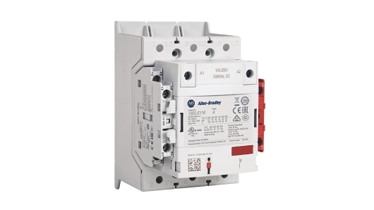 Rockwell, allen, bradley, allen-bradly, ethernet, ethernet-ip, ethernet/ip, CIP, industrial, OLC, communication, controller,100S-E190KD12C,Allen Bradley 100S-E Contactor, 100 ? 250 V ac/dc Coil, 3 Pole, 190 A
