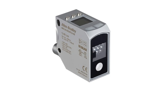 Rockwell, allen, bradley, allen-bradly, ethernet, ethernet-ip, ethernet/ip, CIP, industrial, OLC, communication, controller,46CLR-D5LAC1-D5,Allen Bradley Colour Sensors 18 ? 32 mm, White LED IO-Link, NPN, PNP, 100 mA, 18 ? 30 V, IP67, IP69