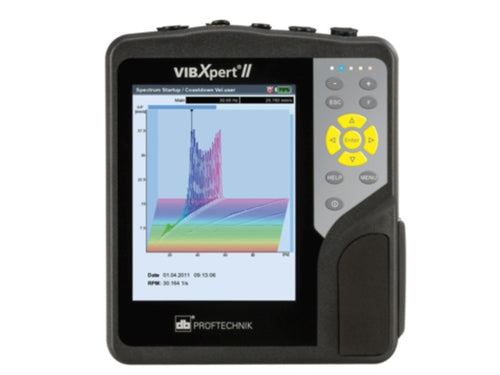 VIBXPERT II - Dual channel FFT Data Collector